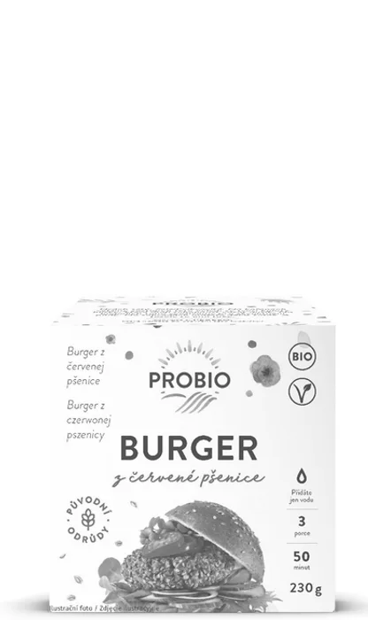 PROBIO Burger z červené pšenice 230g Bio